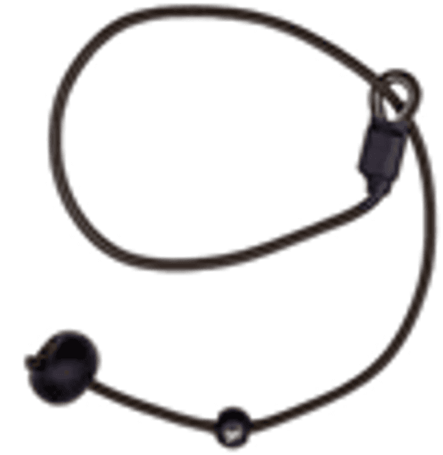 Huvudbild Retrieverkoppel Nylon Olive Kulhandtag Längd ca 60 cm Diameter 5 mm