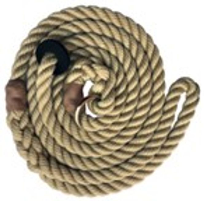 Huvudbild Retrieverkoppel Rep Natur Längd ca 150 cm Diameter 8 mm