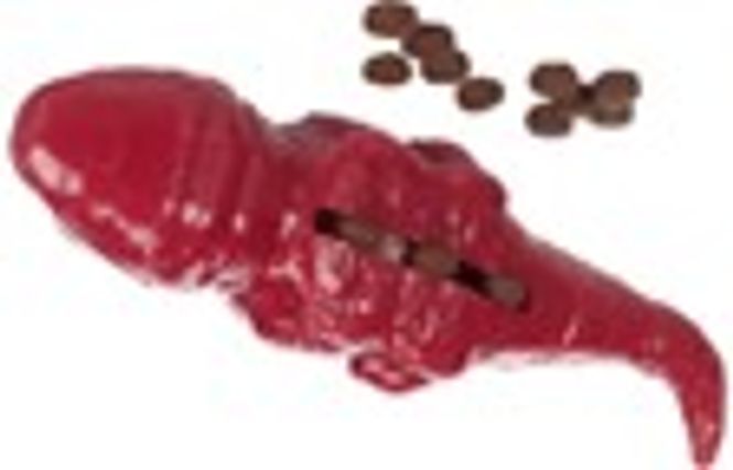 Huvudbild Aktivering Ödla Skåra till foder/godis 26 cm TPR gummi Squeaker 